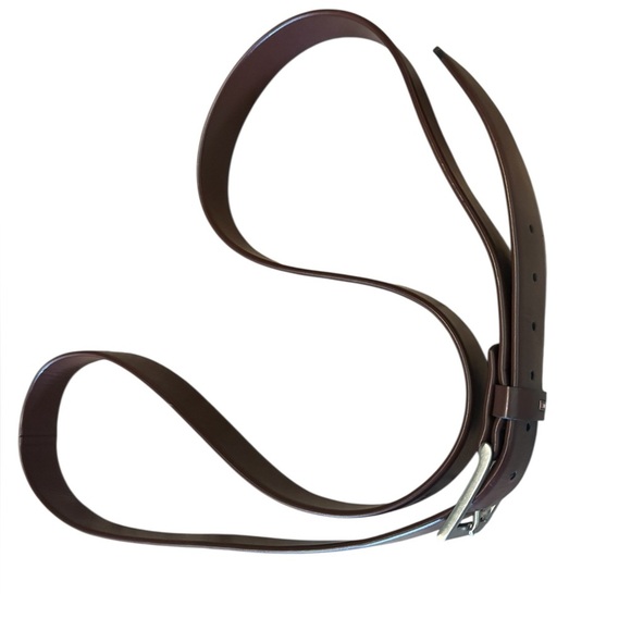 Tommy Hilfiger Brown Belt Big Tall 62-64 - Picture 4 of 9